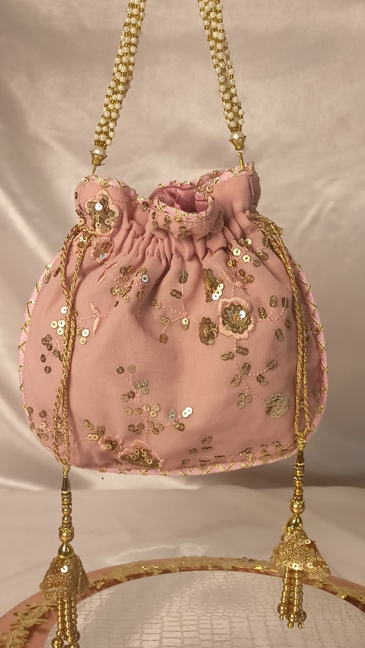 ROSE POTLI BAG