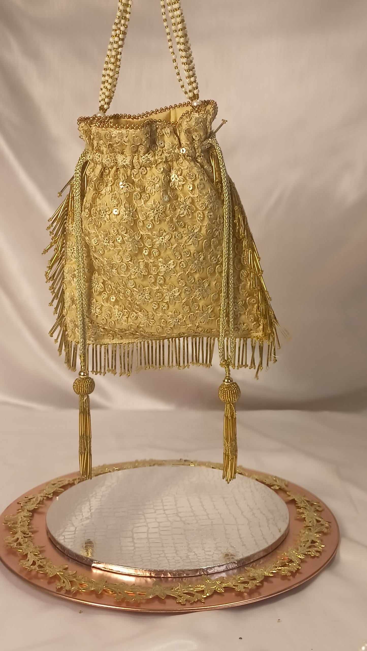 SADABAHAR GOLDEN POTLI BAG